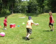 Frisbee at the picnic